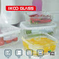 Microwavable Heat-resistant Transparent High-boro Glass Crisper